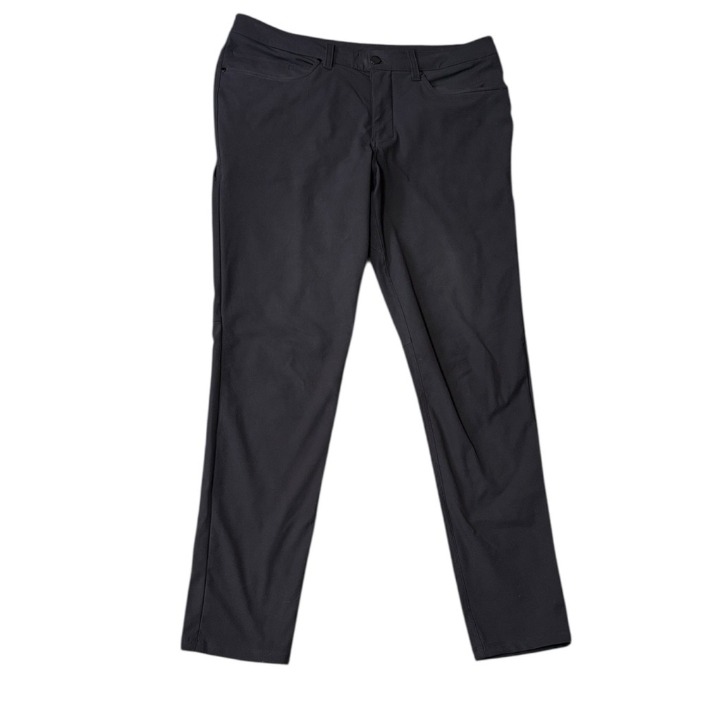 Lululemon men’s 34 abc pants black slim fit athleisure trouser